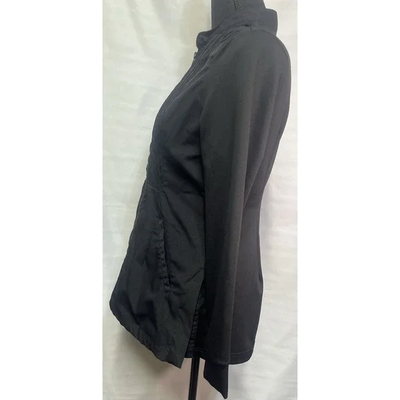 Noel Asmar Zipped stretch black Jacket Pockets Size Small Equestrian Uniform - Picture 2 of 4